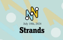 Strands Hints & Answers Today July 18th, 2024
