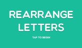 Rearrange Letters