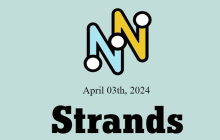 Strands Hints & Answers Today April, 03, 2024
